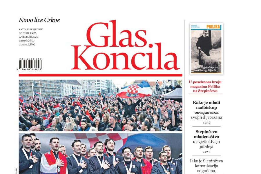 Zagreb - mojzagreb.info, Obavijesti - Glas Koncila - u novom broju Glasa Koncila od 08. veljače čitajte...