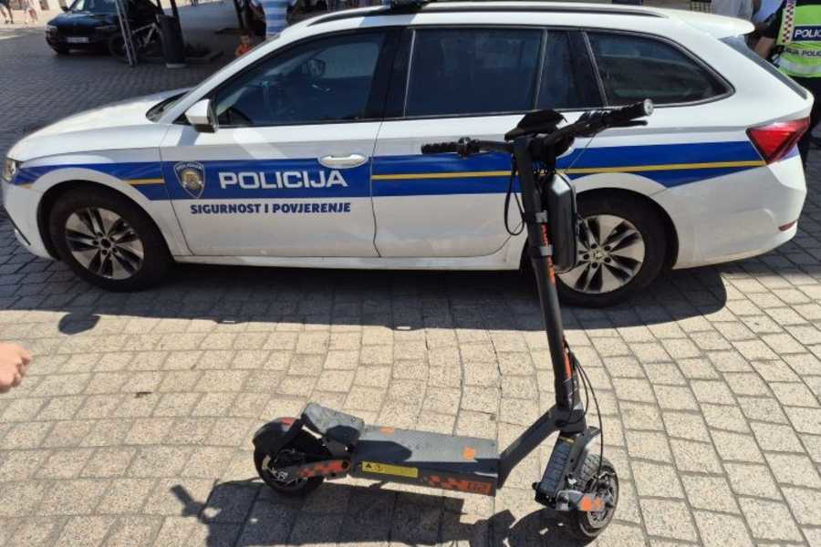 Zagreb - mojzagreb.info, Događanja - Odlično - PU zagrebačka privremeno oduzela 15 električnih romobila i utvdila više od 100 prekršaja!
