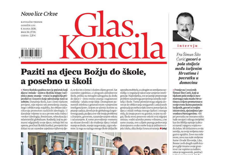 Zagreb - mojzagreb.info, Obavijesti - Glas Koncila - u novom broju Glasa Koncila od 05. rujna čitajte...
