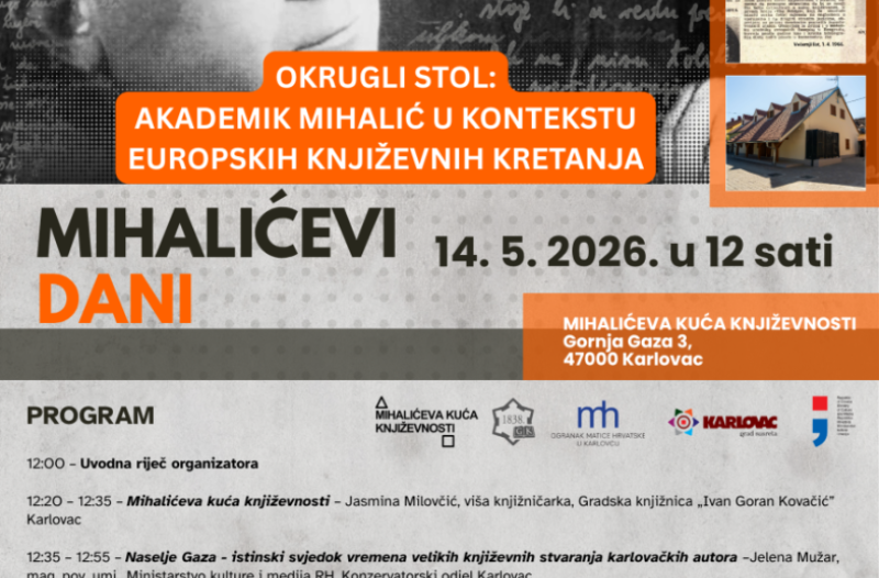 Zagreb - mojzagreb.info, Obrazovanje - Proslov o manifestaciji Mihalićevih dana 2026. godine - piše Božidar Brezinščak Bagola