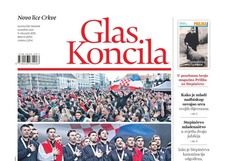 Zagreb - mojzagreb.info, Obavijesti - Glas Koncila - u novom broju Glasa Koncila od 08. veljače čitajte...