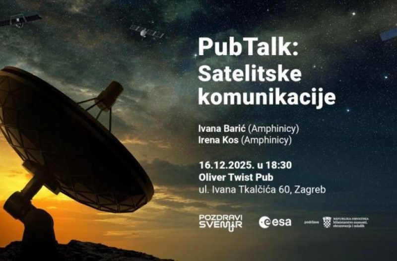 Zagreb - mojzagreb.info, Događanja - U Zagrebu PubTalk predavanje - Satelitske komunikacije