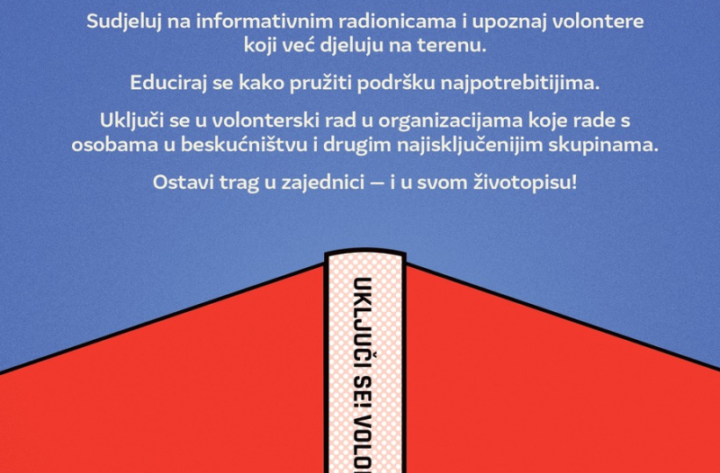 Zagreb - mojzagreb.info - Hrvatska mreža za beskućnike - poziv studentima za volonterski rad s beskućnicima i drugim socijalno ranjivim skupinama