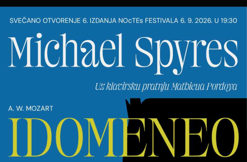 Zagreb - mojzagreb.info,  - Michael Spyres otvara festival NOcTEs - Šesto izdanje festival dovodi svjetsku opernu scenu među antičke terme Varaždinskih Toplica
