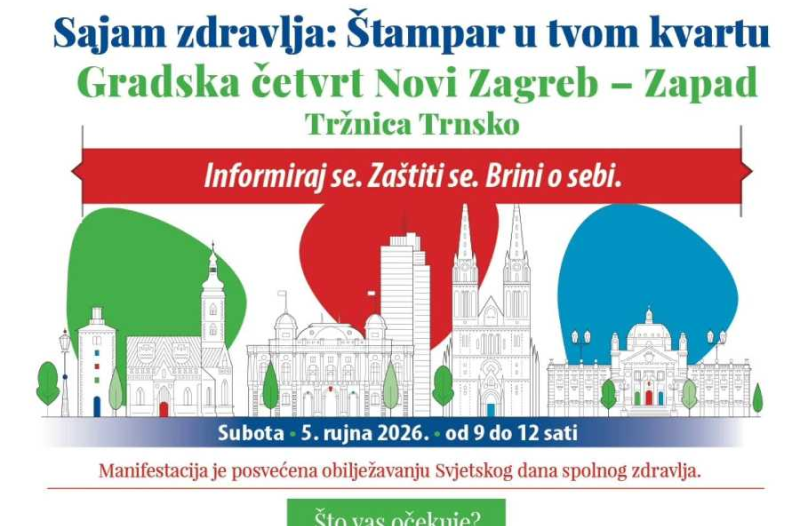 Zagreb - mojzagreb.info - Štampar u tvom kvartu - vidimo se u Trnskom! 5. rujna 2026. godine