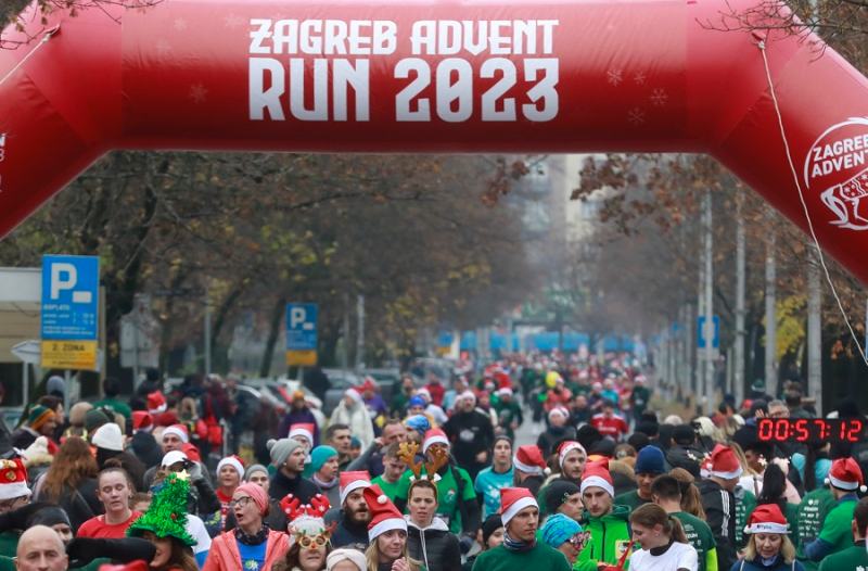 Zagreb - mojzagreb.info - U Zagrebu privremena regulacija prometa za vrijeme održavanja Zagreb Advent Run utrke - donosimo detalje