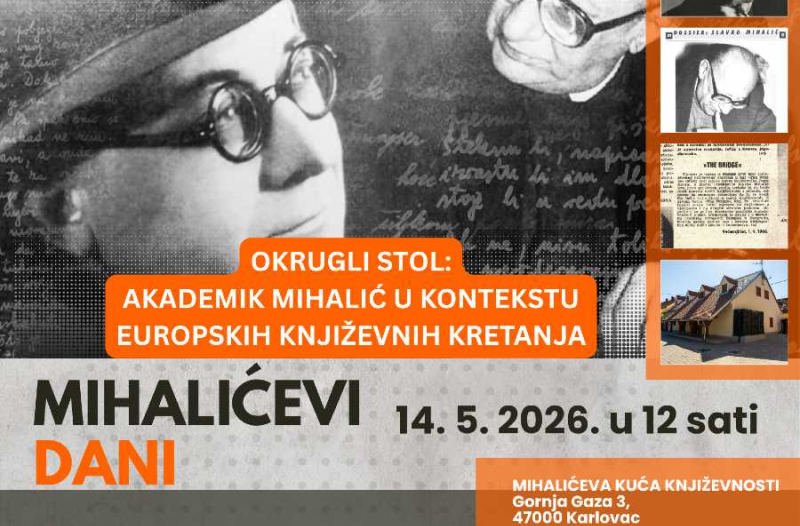 Zagreb - mojzagreb.info, Obrazovanje - Proslov o manifestaciji Mihalićevih dana 2026. godine - piše Božidar Brezinščak Bagola