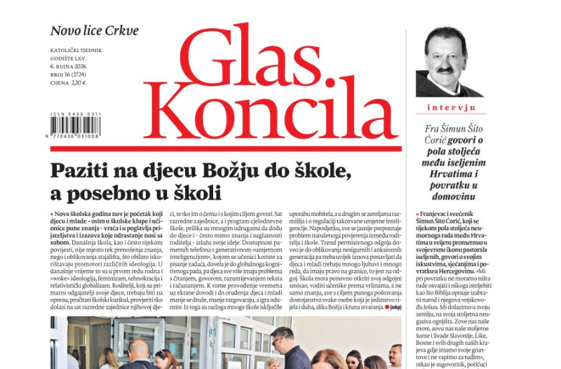 Zagreb - mojzagreb.info, Obavijesti - Glas Koncila - u novom broju Glasa Koncila od 05. rujna čitajte...