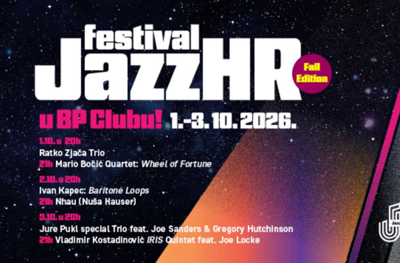 Zagreb - mojzagreb.info - JazzHR se vraća u BP Club - tri večeri, šest koncerata i jazz bez čvrstih granica!