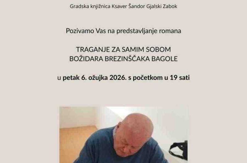 Zagreb - mojzagreb.info - Božidar Brezinščak Bagola predstavlja svoj roman 