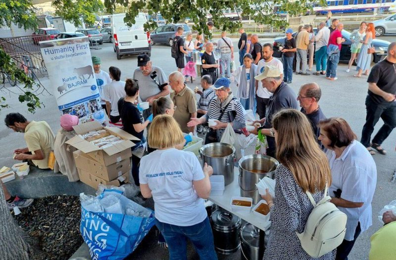 Zagreb - mojzagreb.info, Obavijesti - Humanity First Hrvatska podijelio oko 1.000 kilograma goveđeg mesa – Kurban Bajram 2024.