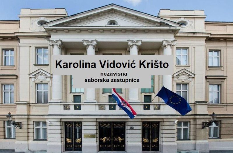 Zagreb - mojzagreb.info - Karolina Vidović Krišto podnijela Kaznena prijava protiv Plenkovića, Vujnovca, Barbarića i Tomaševića
