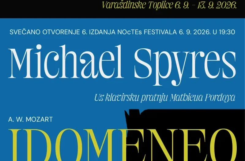 Zagreb - mojzagreb.info,  - Michael Spyres otvara festival NOcTEs - Šesto izdanje festival dovodi svjetsku opernu scenu među antičke terme Varaždinskih Toplica