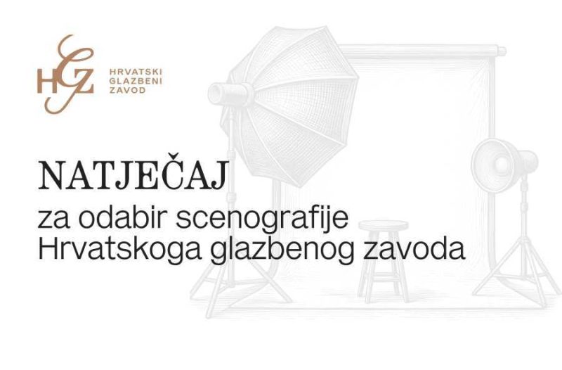 Zagreb - mojzagreb.info, Gospodarstvo - Hrvatski glazbeni zavod (HGZ) raspisao je natječaj za odabir i izradu dekorativne scenografije