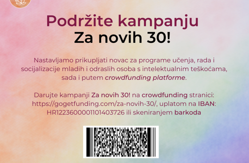 Zagreb - mojzagreb.info - OZANA pokrenula crowdfunding kampanju Za novih 30!