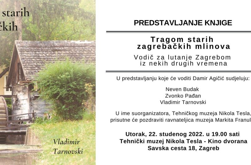 Zagreb - mojzagreb.info - U Zagrebu će se u utorak 22. studenog predstaviti knjiga 
