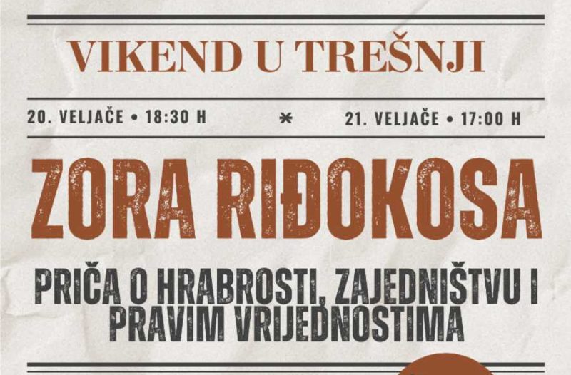 Zagreb - mojzagreb.info - Vikend u Trešnji uz Zoru riđokosu!