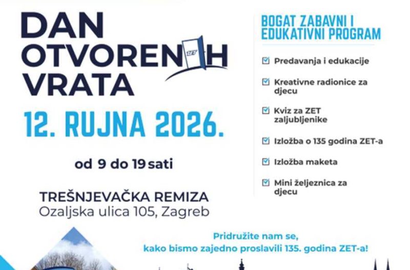 Zagreb - mojzagreb.info - Dan otvorenih vrata ZET a 2026. godine