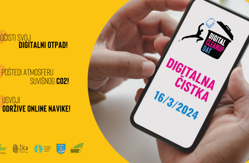 Zagreb - mojzagreb.info - Obavijesti - Zelena čistka - akcija digitalnog čišćenja - Ohladimo planet!