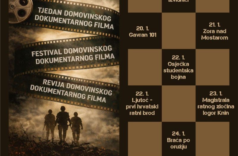 Zagreb - mojzagreb.info, Obavijesti - Kreće Tjedan domovinskog dokumentarnog filma