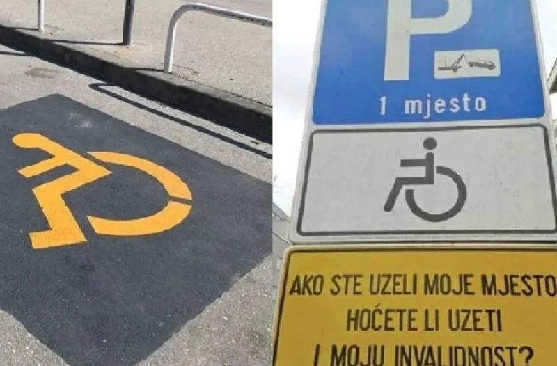 Zagreb - mojzagreb.info - Ignoriranje, zlouporaba i uzurpacija znaka pristupačnosti za osobe s invaliditetom etički je najteži prometni prekršaj!