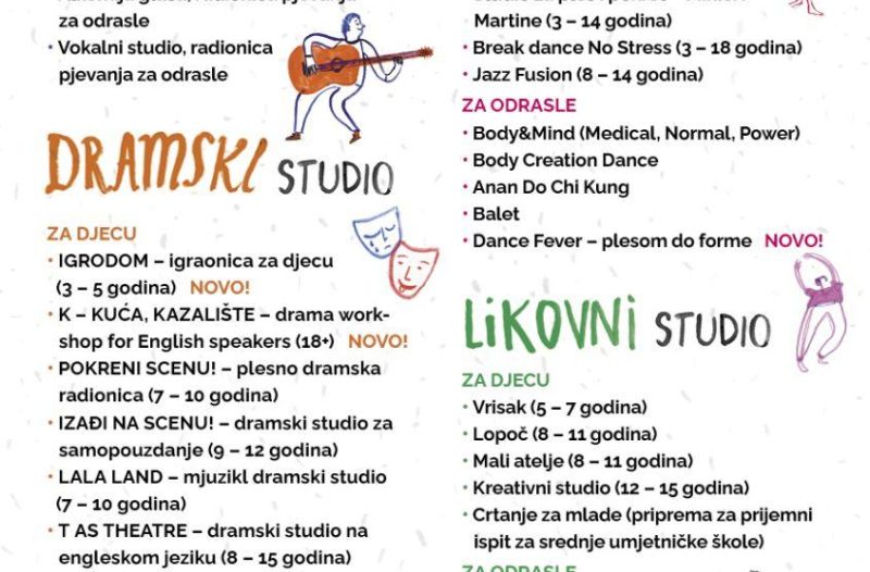 Zagreb - mojzagreb.info, Događanja - U Zagrebu Cry Babies velikim besplatnim koncertom na Volovčici otvaraju novu sezonu Centra KNAP + raspored za nove i stare radionice u KNAP-u!