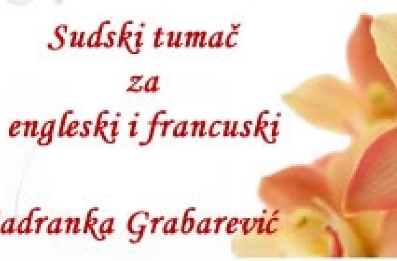Zagreb - mojzagreb.info - Sudski tumač za engleski i francuski