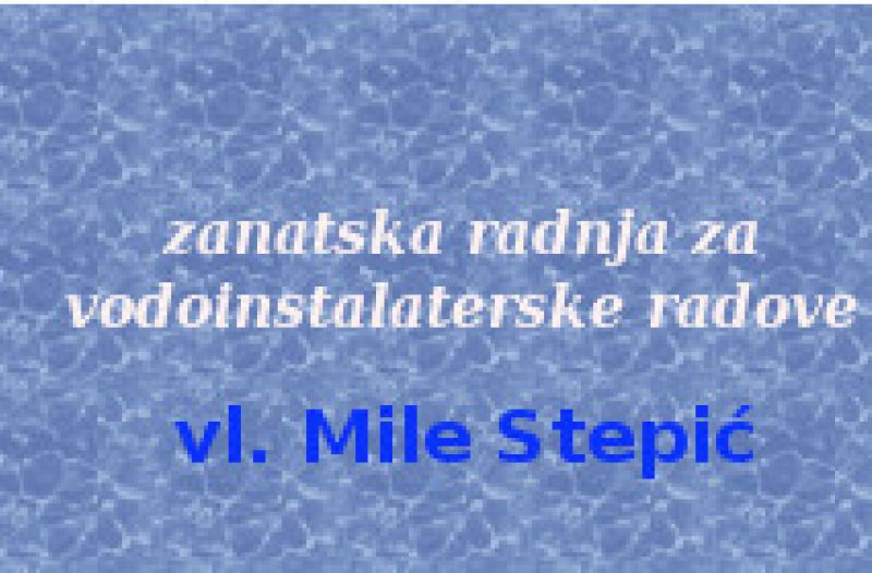 Zagreb - mojzagreb.info - Zanatska radnja za vodoinstalaterske radove vl. Mile Stepić