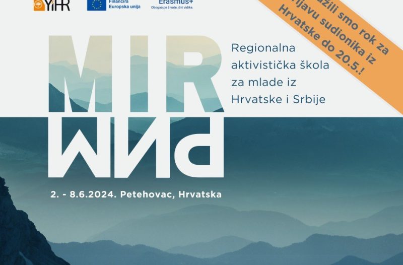 Zagreb - mojzagreb.info - Poziv na Regionalnu školu za mlade u Delnicama ‘Mir Мир’