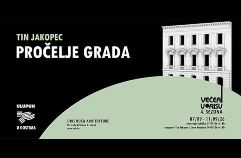 Zagreb - mojzagreb.info - Večeri u Orisu - Otvorenje izložbe i razgovor s autorom, Tin Jakopec