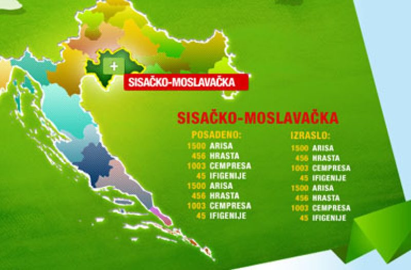 Zagreb - mojzagreb.info - Gospodarstvo - 300.000 kuna za virtualno najpošumljeniju županiju