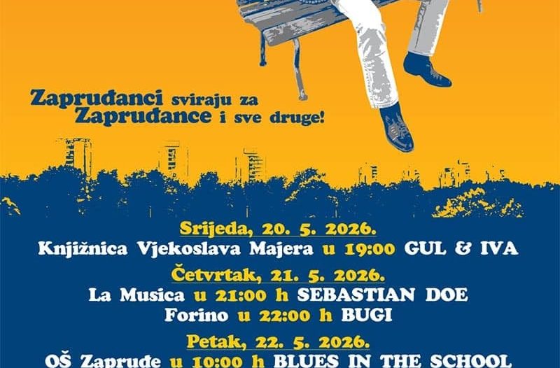 Zagreb - mojzagreb.info, Kultura - Zapruđe Blues Moment #3 - prvi tjedan - Glazba koja spaja kvart!