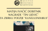 Zagreb - mojzagreb.info - Matija Ivačić dobitnik je Nagrade „Tin Ujević“ za najbolju pjesničku zbirku